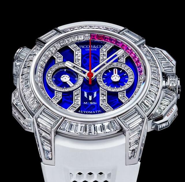 Jacob & Co. EPIC X CHRONO MESSI FULL BAGUETTE Watch Replica EC422.30.BD.UA.ABRUA Jacob and Co Watch Price Jacob & Co. EPIC X CHRONO MESSI FULL BAGUETTE Watch Replica EC422.30.BD.UA.ABRUA Jacob and Co Watch Price